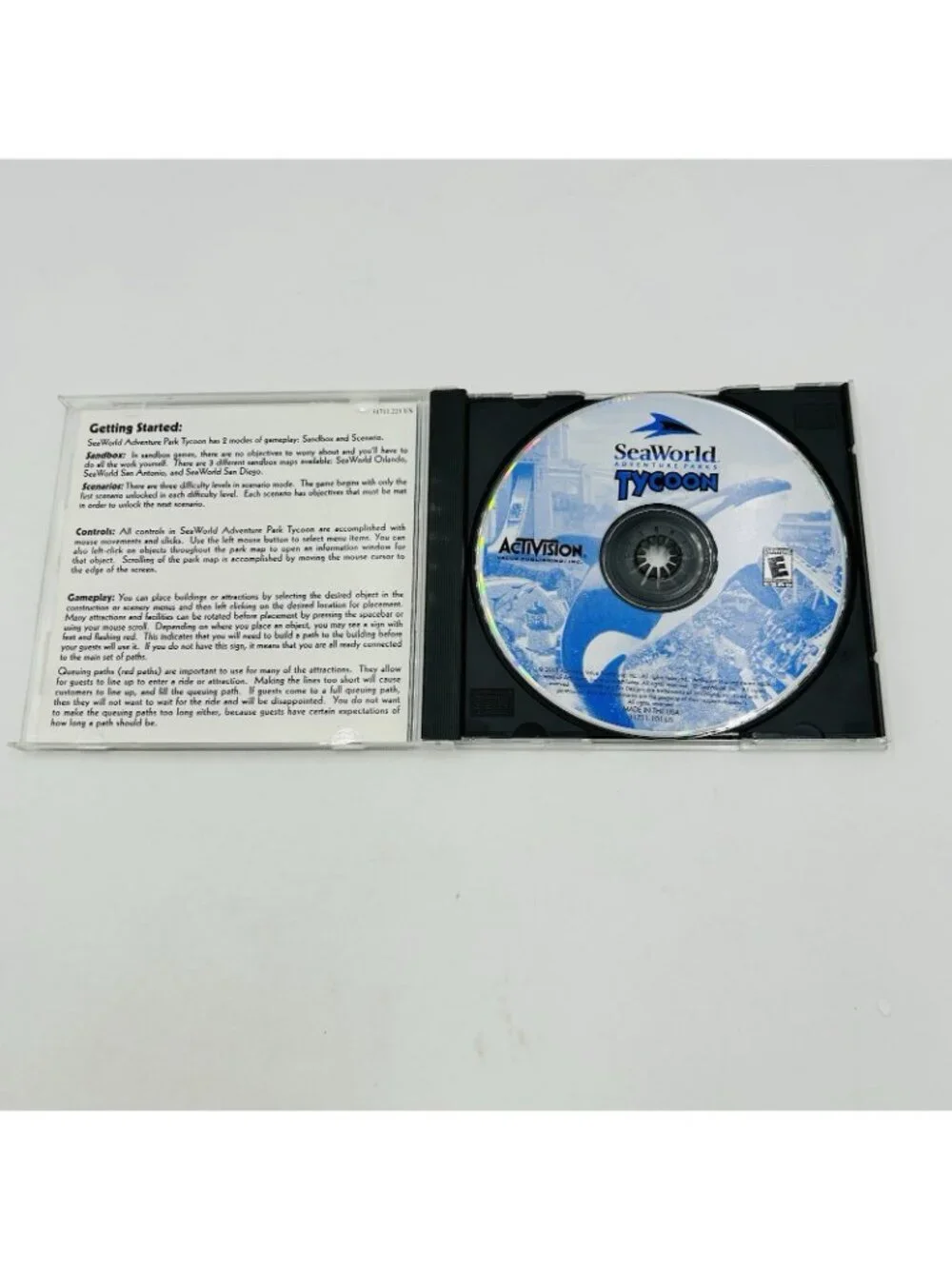 SeaWorld Adventure Parks Tycoon (PC) Windows 98/2000
